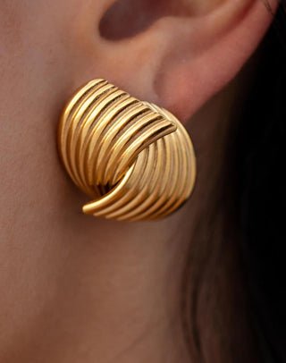 Alco- Capri Earrings Gold