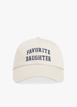 All Caps Baseball Cap Favorite Daughter // Khaki Navy
