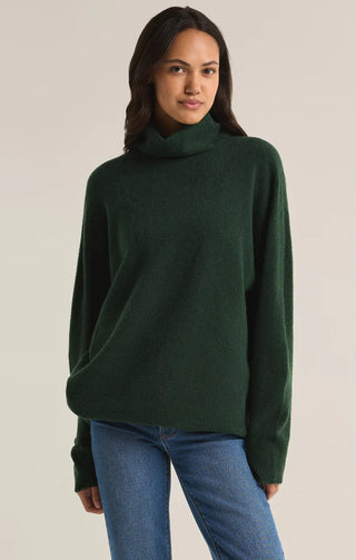 Z-Supply- Richie Sweater- Cyprus Green