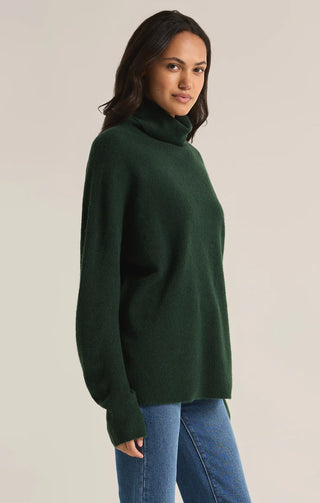 Z-Supply- Richie Sweater- Cyprus Green