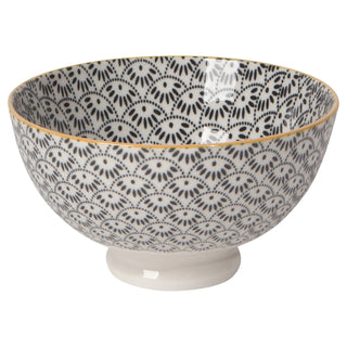 Dotted Scallop Stamped Bowl