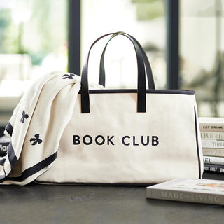 Book Club Canvas Tote