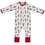 Cozy Romper White Nutcracker