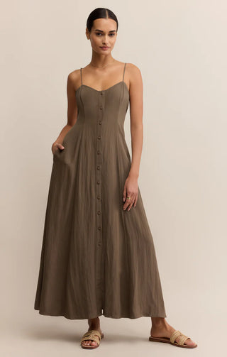 Z Supply Angel Eyes Midid Dress - Tiki