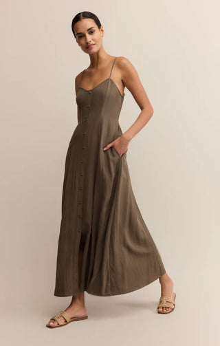 Z Supply Angel Eyes Midid Dress - Tiki
