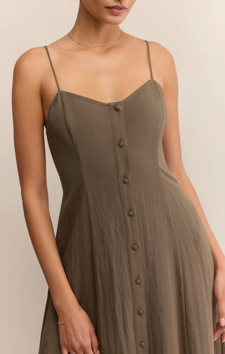 Z Supply Angel Eyes Midid Dress - Tiki