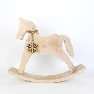 9x7x1.5 Rocking Horse Wood Cutout