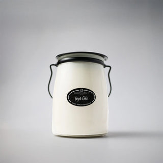 22 oz Layer Cake Butter Jar Candle - Milkhouse