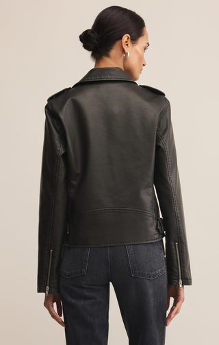 Alchemy Moto Jacket / Black / Z Supply