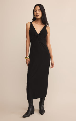 Eleve Midi Dress / Black / Z Supply