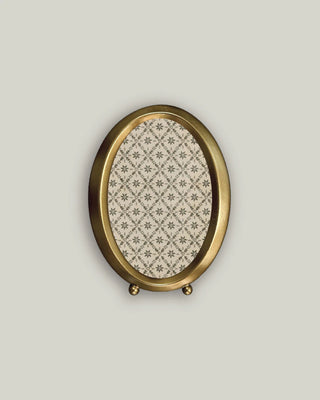 Modern Oval Photo Frame 4x6