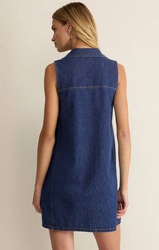 New Day Denim Mini Dress - Deep Water // Z Supply