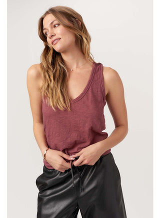 Naz Scoop Neck Slub Tank / Sugar Plum / Project Social T