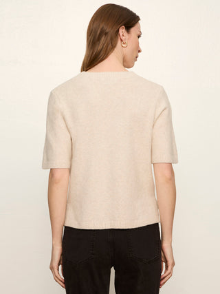 Perfect Sweater Tee Heather Dark Bone // Sanctuary