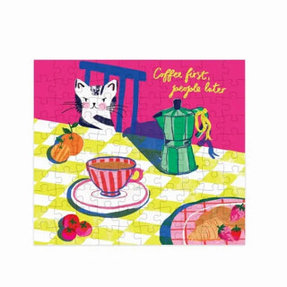 Coffee First, People Later Mini Puzzle