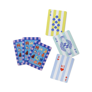Cats Playing Cards