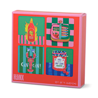 The Foodie Coasters Set of 4