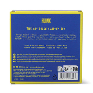 The Cat Lover Coaster Set of 4