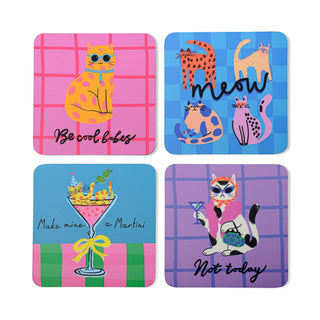 The Cat Lover Coaster Set of 4