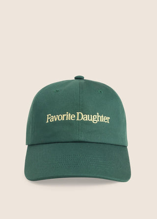 The Classic Logo Baseball Cap Forest Canary // Favorite Daughter