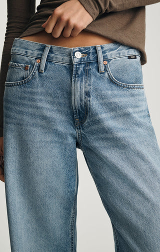 Mavi Sandy Extra Wide Jeans - Mid Used Classic Denim | Mavi