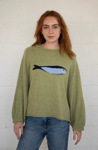 Sardine Sweater - Olive | Things Between