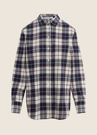 The Boyfriend Shirt Midnight Cream Plaid // Favorite Daughter