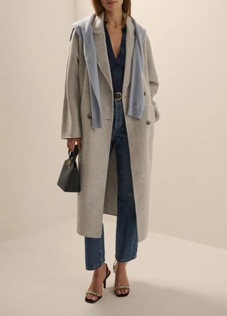 The Luca Coat Light Gray // Favorite Daughter