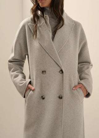 The Luca Coat Light Gray // Favorite Daughter