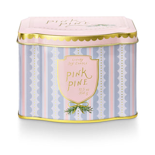 Pink Pine Printed Tin