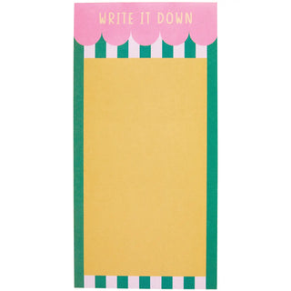 Stripe 4x8 List Pad