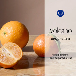 Capri Blue Autumn Glow Volcano White Signature Candle - 19 oz