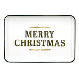 Merry Christmas Ceramic Platter