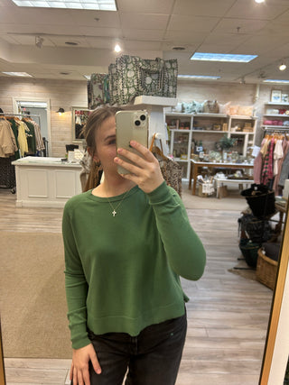 Lorraine Sweater - Grass Green // Dèluc