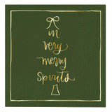 Merry Spirit Cocktail Napkins
