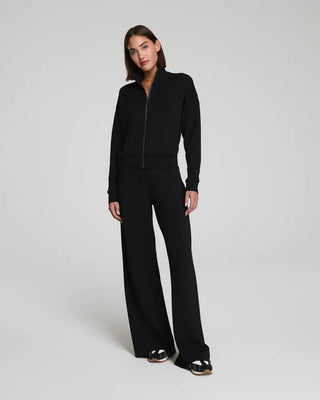 SPANX AirEssentials® Wide Leg Track Pant - Very Black