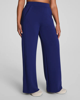 SPANX AirEssentials® Wide Leg Track Pant - Midnight Iris