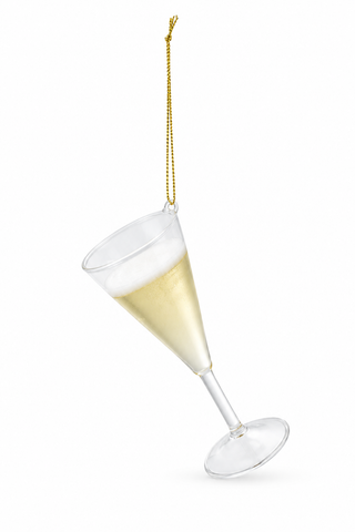 Glass Cocktail Ornament, 6 Styles