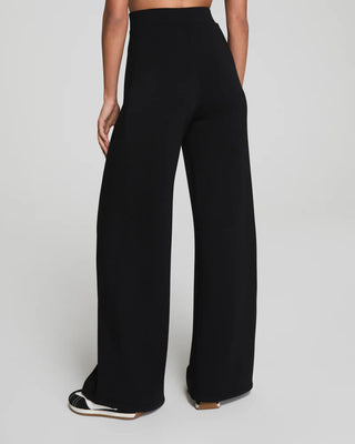 SPANX AirEssentials® Wide Leg Track Pant - Very Black