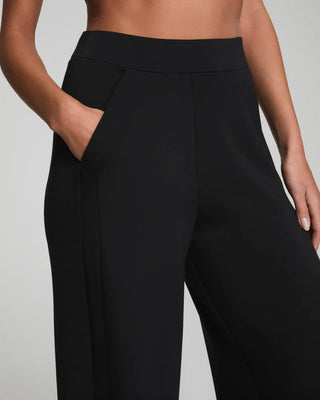 SPANX AirEssentials® Wide Leg Track Pant - Very Black