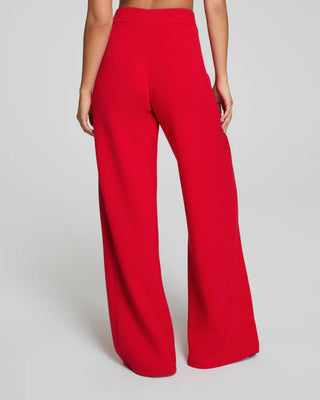 SPANX AirEssentials® Wide Leg Track Pant - Spanx Red