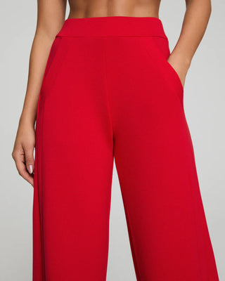 SPANX AirEssentials® Wide Leg Track Pant - Spanx Red