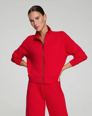 SPANX AirEssentials® Track Jacket - Spanx Red