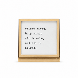 Holiday Small Frame Easel & Saying