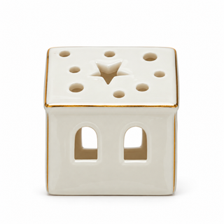 LED Stoneware Holiday Village Houses