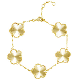 Adeline Clover Bracelet / Gold