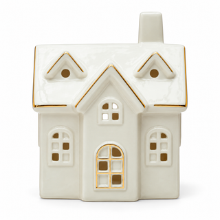 LED Stoneware Holiday Village Houses
