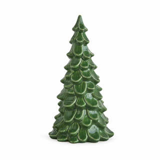 Glossy Stoneware Christmas Tree