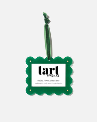 Green Acrylic Frame Ornament / Tart By Taylor