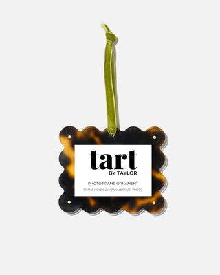 Tortoise Acrylic Print Frame Ornament / Tart By Taylor